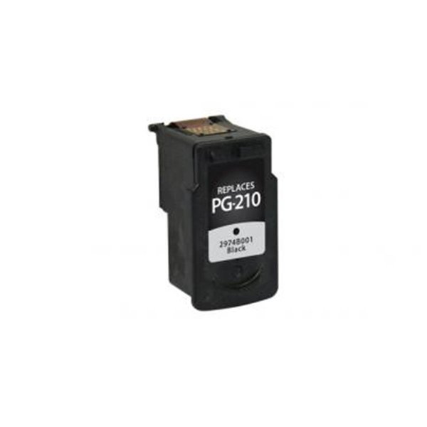 Clover Imaging Group Clover Imaging Group 117202 Black Ink Cartridge for Canon 2974B001 PG-210; 220 Yield 117202